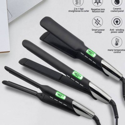 Hair Straighten OEM Factory Flatiron Fast Heating Wide Plate Straightener Parts Flat Iron