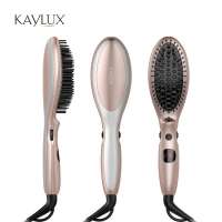 Kaylux Faster Hair Straightener Brush for Gorgeous Shiny and Healthy Hair