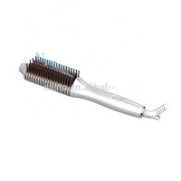 2-in 1 Ionic Hair Straightener Brush Professional Hair Brush Straightener